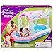 SwimWays Disney Princess Ariel Water Castle Deluxe Inflatable Pool Above Ground Pool with Canopy and Fast Inflation for Kids Aged Aged 3 Up - Image 3
