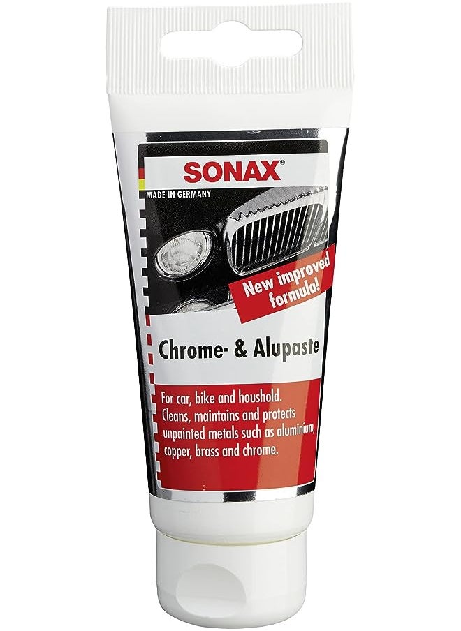 SONAX - Chrome & Aluminum Paste (75mL) - Image 1