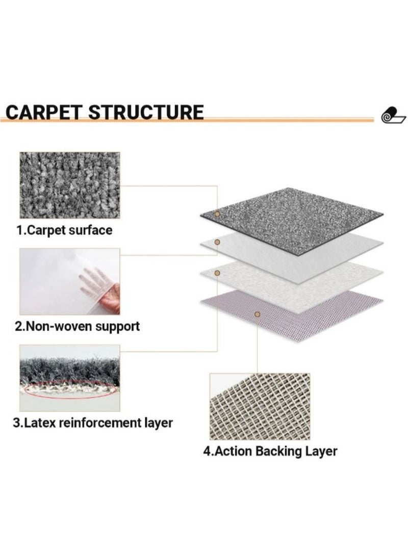 AL WADI FURNITURE AWF Al Wadi Furniture Loop Pile Carpet Brown - Image 3