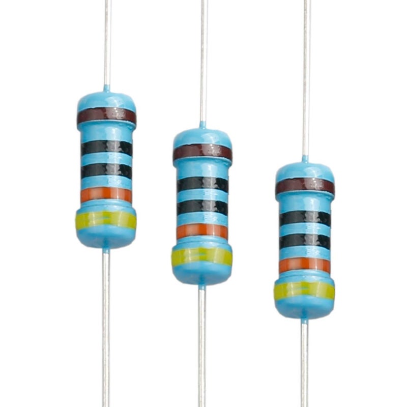 EDGELEC Store 100pcs 430 ohm Resistor 1W, 1 Watt ±1% Tolerance Metal Film Fixed Resistor, Multiple Values of Resistance Optional - Image 1