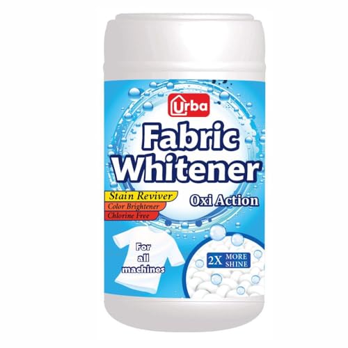 Urba Fabric Whitener 750 gm | Detergent Add-On Powder | Whites like new | Stain Remover | Chlorine Bleach Free | Suitable with all Washing Detergent Powders and Liquids - Image 1