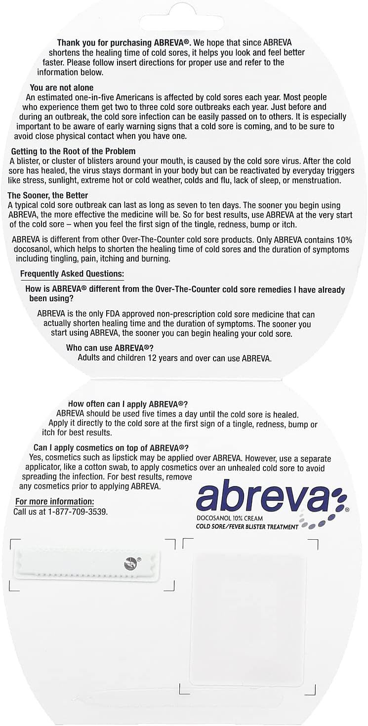 abreva كريم - Image 3