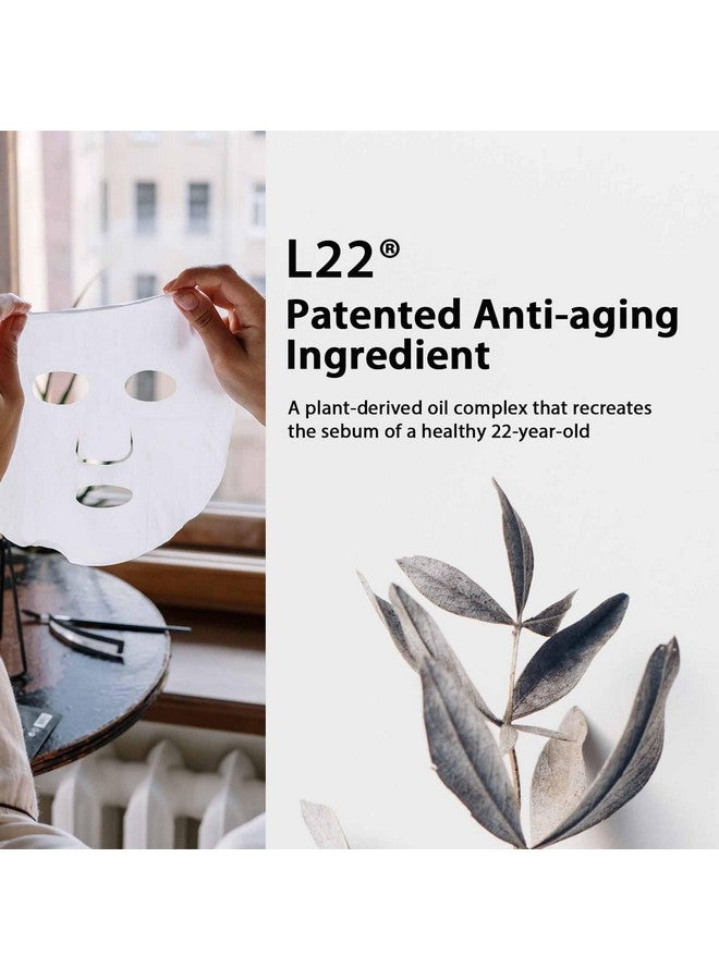 Lululun 7Pc Face Sheet Masks For Skin Care & Clear Hydrating & Moisturizing Antiaging Facial Sheet Mask Pack Beauty Set Precious White - Image 2