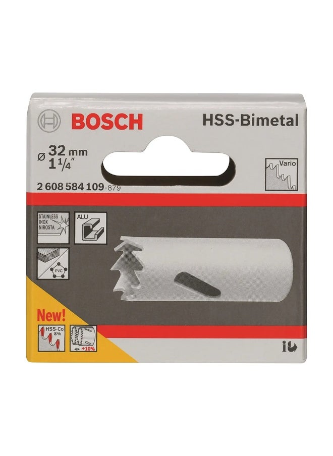 BOSCH Bosch (2608584109) 32MM HSS BI Metal Hole Saw  - Image 1