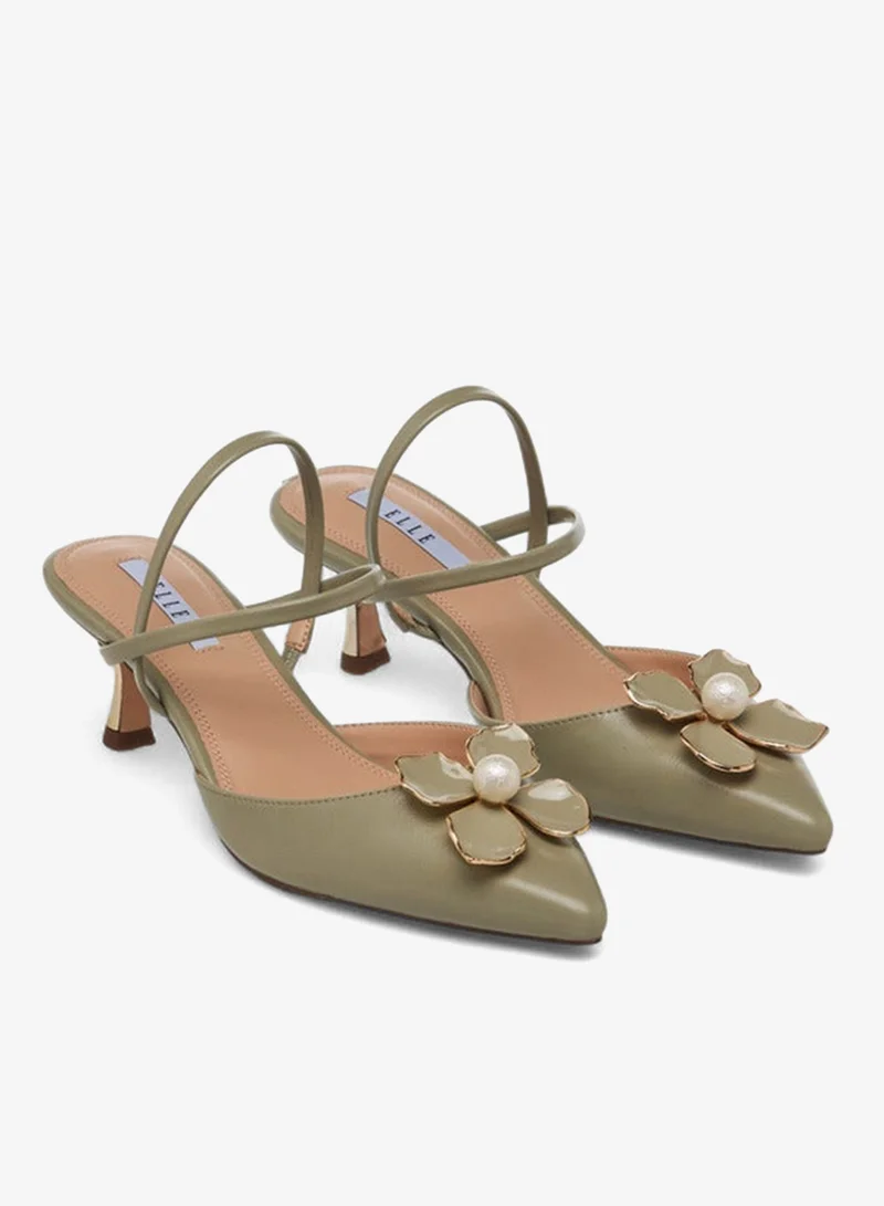 ELLE Women Kitten Heel Shoes Ramadan Collection