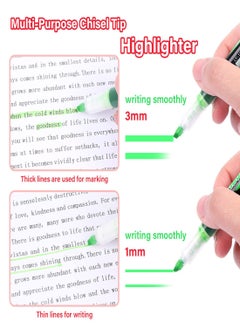 Y&D Highlighters, 12Pcs Neon Colors Chisel Tip, Marker Pen for Highlight Art Greeting Card Gift Writing Drawing Pens Journaling Note Taking College Preppy School Supplies 6  - Image 4