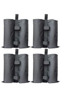 Canopy Weight Bags 4 Pack Double-Stitched Sand Bags for Canopy Legs Tent Weights for Legs Heavy Duty Gazebo Weights Sandbags for Patio Umbrella Base Outdoor Pop Up Tent Sun Shelter Pool Ladder