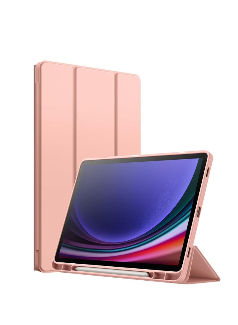 روك بو حافظة لجهاز Samsung Galaxy Tab A8 مقاس 10.5 بوصة 2022 (SM-X200/X205/X207) حافظة حماية رفيعة مع حامل واقٍ، مع عرض متعدد الزوايا وخاصية الإيقاظ/النوم التلقائي - Image 1