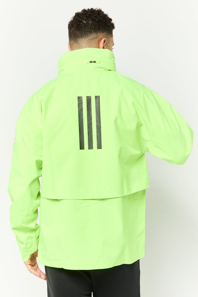 Adidas Men Sportswear Fit Long Sleeves Training Jackets, Lime - Image 2