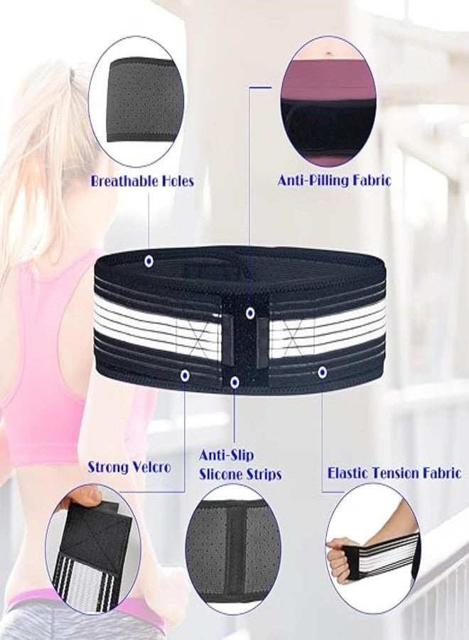 Hip Belt For Back Pain Relief - Instant Pain Relief Belt for Sciatica & Support Brace for Men and Women Anti-Slip Belt - Sacroiliac Joint, Pelvic Belt Lumbar, Hip (Free Size) - Image 4