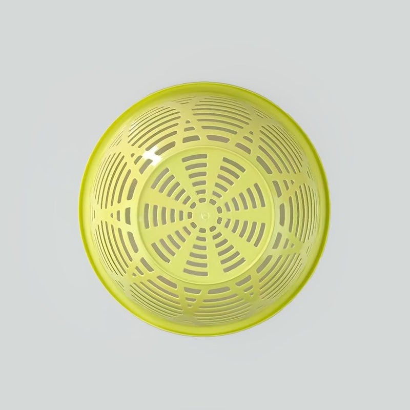 1pc Sky Blue Plastic Vegetable Drainage Basket Home Kitchen Sieve - Image 4