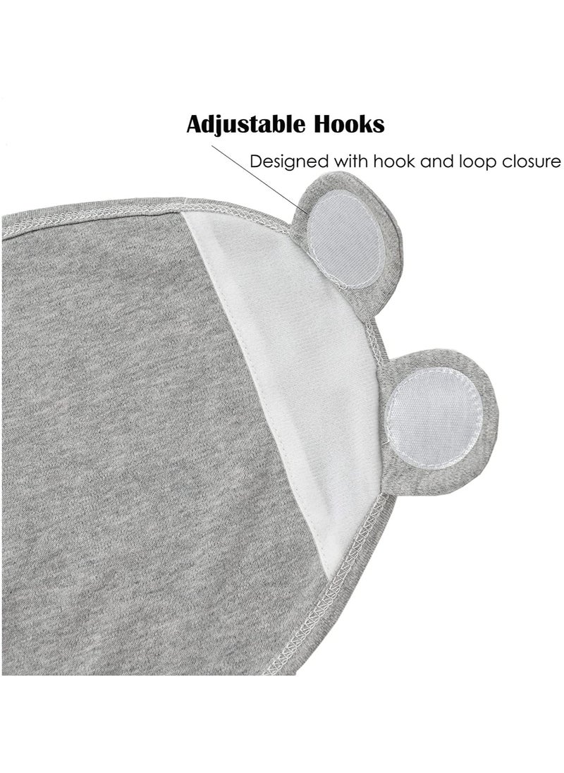 Mr. Penda 2 Pack Swaddle Blankets for Baby Girls Boys, Adjustable Infant Newborn Swaddle Sack, Baby Wraps Soft Cotton Swaddle Sack  - Image 4