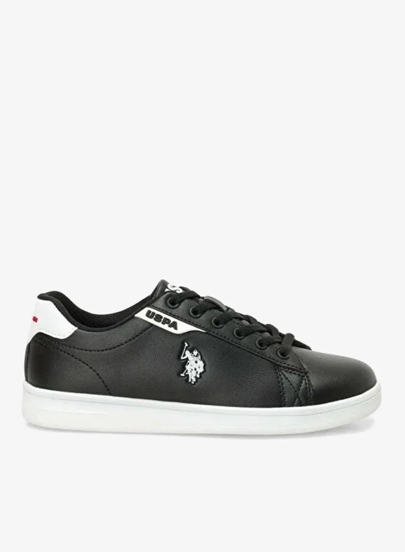 U.S. Polo Assn. U.S. Polo Assn. Women’s Black COSTA WMN 6FX Sneakers – Classic Lace-Up Casual Shoes with Contrast Detail