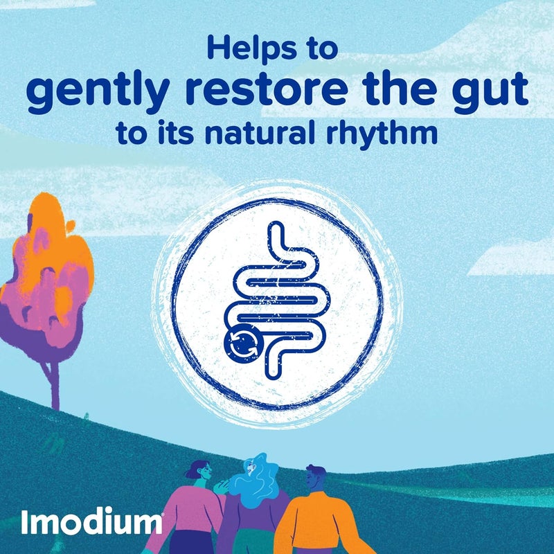 Imodium Capsules Original Relief from Diarrhoea 6 Capsules Helps Restore Gut to Natural Rhythm with Loperamide Hydrochloride FastActing Diarrhoea Relief in 1 Hour with Just 1 Dose - Image 4