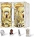 CCCDF Book Nook Kit DIY Miniature Dollhouse Booknook Kit 3D Wooden Puzzle Bookend Bookshelf Insert Decor with LED Light for Teens and Adults Library of Gods - Image 2