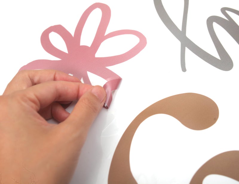 FUTNH A Little Wildflower is On Her Way Wall Decalï¼ŒFloral Theme Baby Party Decal Signï¼ŒGender Reveal Party Signï¼ŒBoho Floral Baby Shower Wall Stickersï¼ŒWildflower Balloon Arch Backdrop Stickers - Image 5