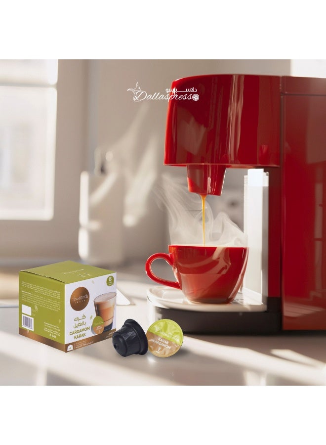 Dallaspresso Cardamom Karak Capsules Pack of 9 – Dolce Gusto Compatible Chai Latte with Cardamom - Image 5