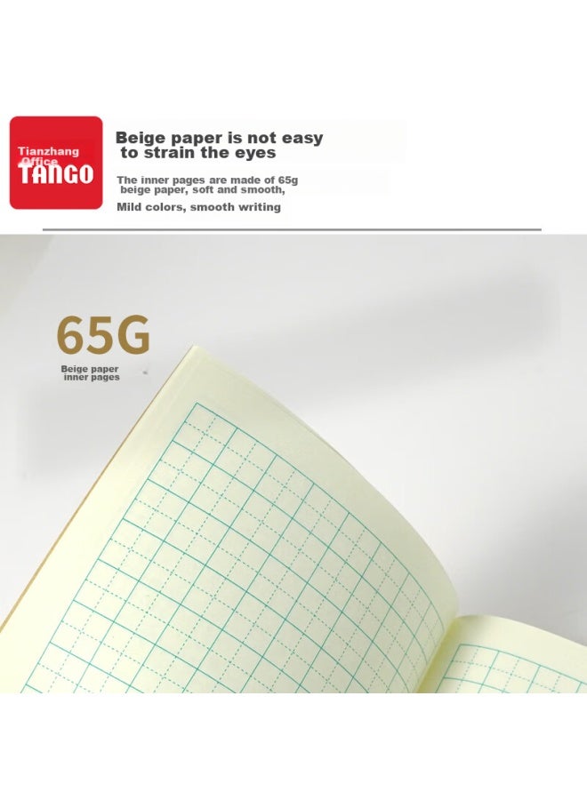 تانجو Tango 36k دفتر تمارين قياسي كبير للمرحلة الابتدائية مع ورق شبكي، دفتر تدريب للطلاب لمقررات الصفوف 3-6، 18 ورقة عبوة من 10 - Image 2