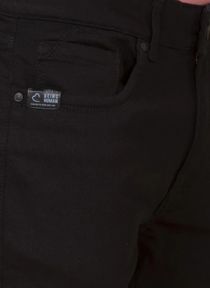 Being Human BLACK TONE Men Mid-Rise Regular Fit Jeans for Men | Best Price UAE
