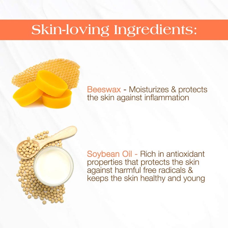 GiGi Brazilian Bikini Wax Microwave Formula, Painless, Residue-Free Hard Wax for Coarse Hair, Perfect for Sensitive Areas, 8 oz, 1-pack - Image 3