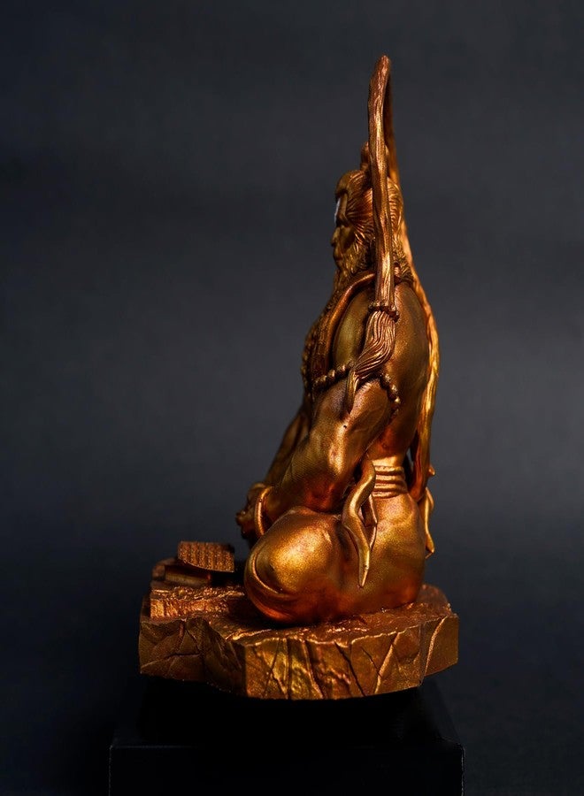 Murti hub Pavan Sut Hanuman ji Antique Gold. - Image 5