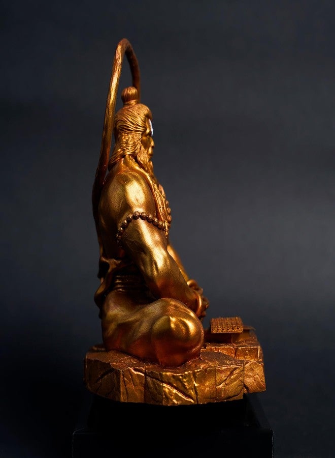 Murti hub Pavan Sut Hanuman ji Antique Gold. - Image 3