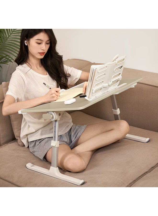 Xgear Bed Laptop Desk Reading Stand, Adjustable Height Foldable Bed Desk, Bay Window Table, Dormitory Study Desk - Image 5