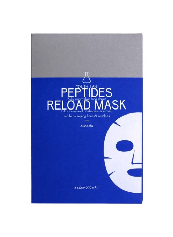 قناع Youth Lab Peptides Reload لرفع وتقوية البشرة - 4 وحدات - Image 1