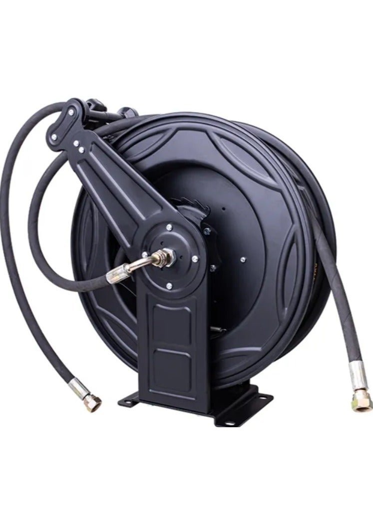 High Pressure Water Hose Reel – 15M Length – 250–280 Bar – Auto-Retract System – Wall or Floor Mount – Rust-Resistant Heavy-Duty Design – Ideal for Car Wash, Garden, Workshop