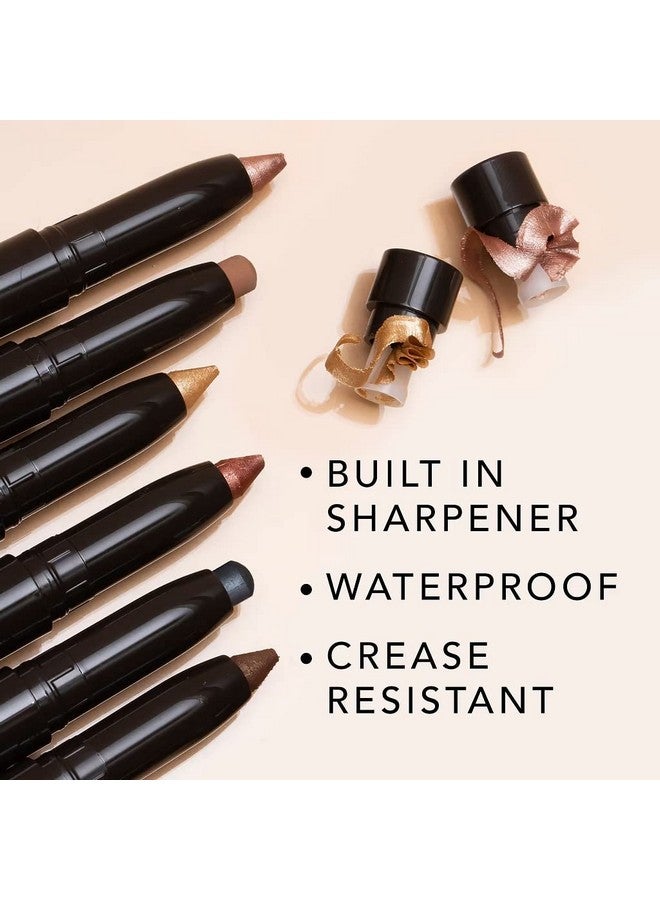 Jouer Crème Eyeshadow Crayon ; Men & Women ; Built In Sharpener ; Dermatologist Tested ; Waterproof Fast Drying & Crease Resistant Formula - Image 5