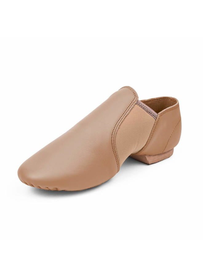 Stelle Leather Jazz Slip-On Dance Shoes for Girls Boys Toddler Kid - Image 1