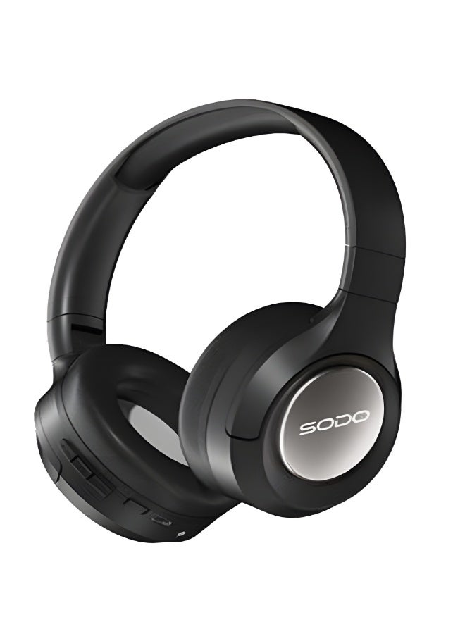 سودو سماعة رأس لاسلكية SODO SD-1016 بلوتوث 5.1 – بطارية حتى 8 ساعات – مشغل كارت ميموري TF – درايفر 40 مم – تصميم مريح قابل للطي - Image 1