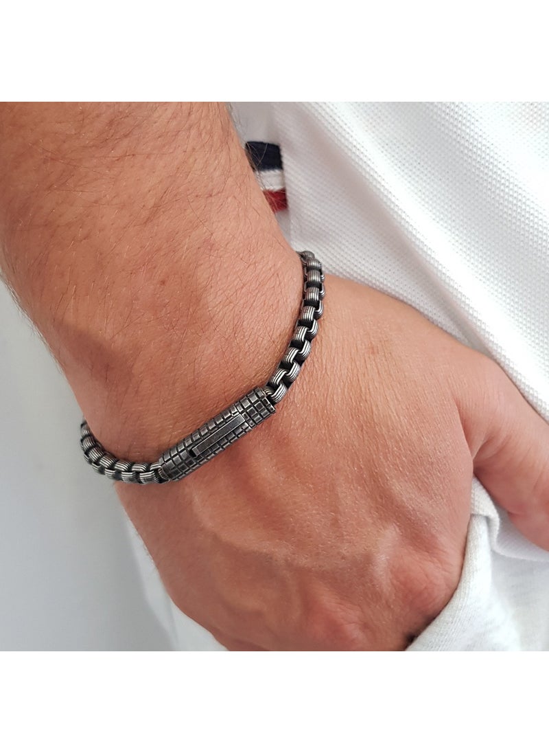 6mm. Retro 316 L Steel Men's Bracelet EP04 - pzsku/Z4335D0FCCAEA7DA0F824Z/45/_/1726145200/7439b13d-0486-44a7-8265-dbcf8d8f3895