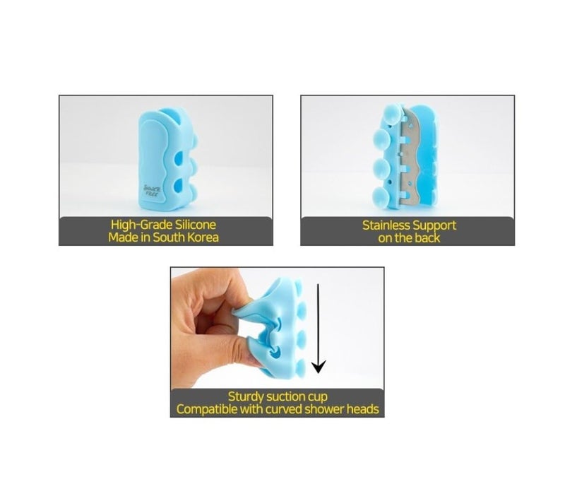 Vichip Self Adhesive Shower Head Holder Adjustable Bathroom Wall Mount Bracket Self-Adhesive Handheld Drill-Free Showerhead Rack (1PCS) - Image 2