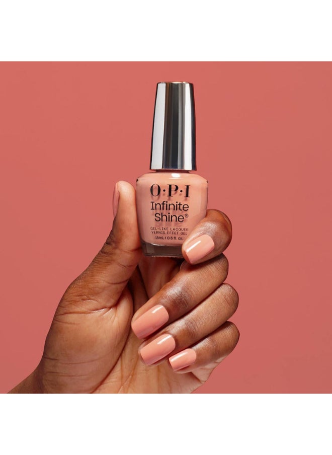 OPI Infinite Shine - A Sherbert Thing, Orange, 15Ml  - Image 5