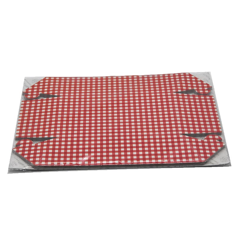 TRIACE Paper Disposable Take Away Tray Ecofriendly Safe Hygienic Pack of 20 Paper Serving Tray Plate Suitable for Backed Snacks Items Kitchen Parties Freezer TR 102 - Image 4