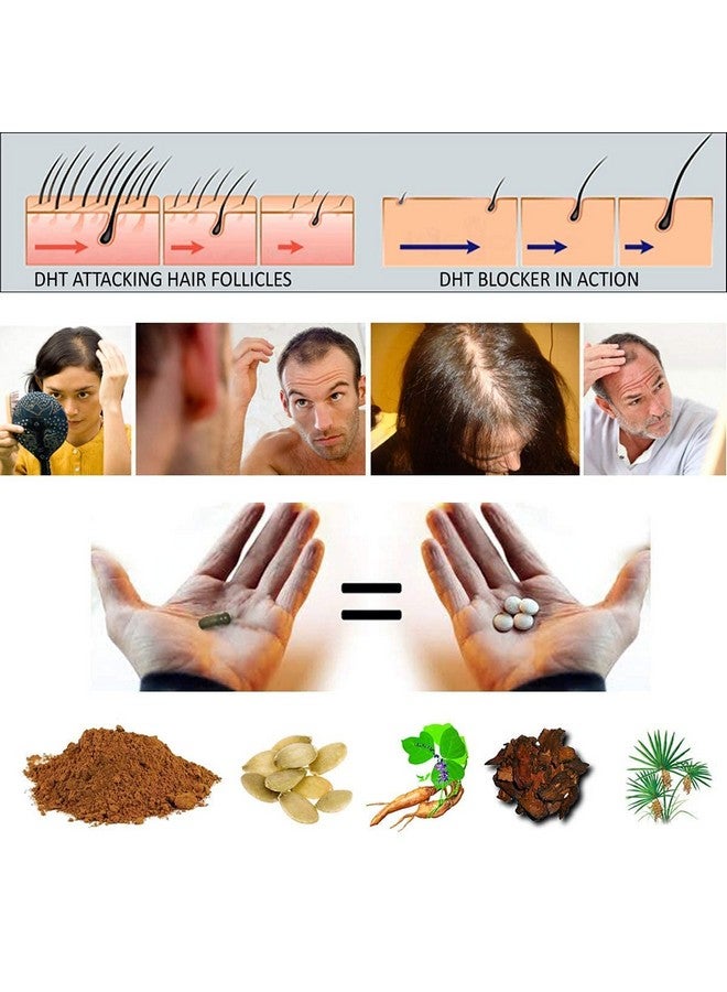 KERATIN RESEARCH The Original Pure Natural X2 Action BIOTIN DHT Blocker BETA SITOSTEROL FL Sourced Natural Wild Saw Palmetto Oil Prevents and Stops Hair Loss Strengthen Roots Promotes Urinary Flow Support Prostate  - Image 5