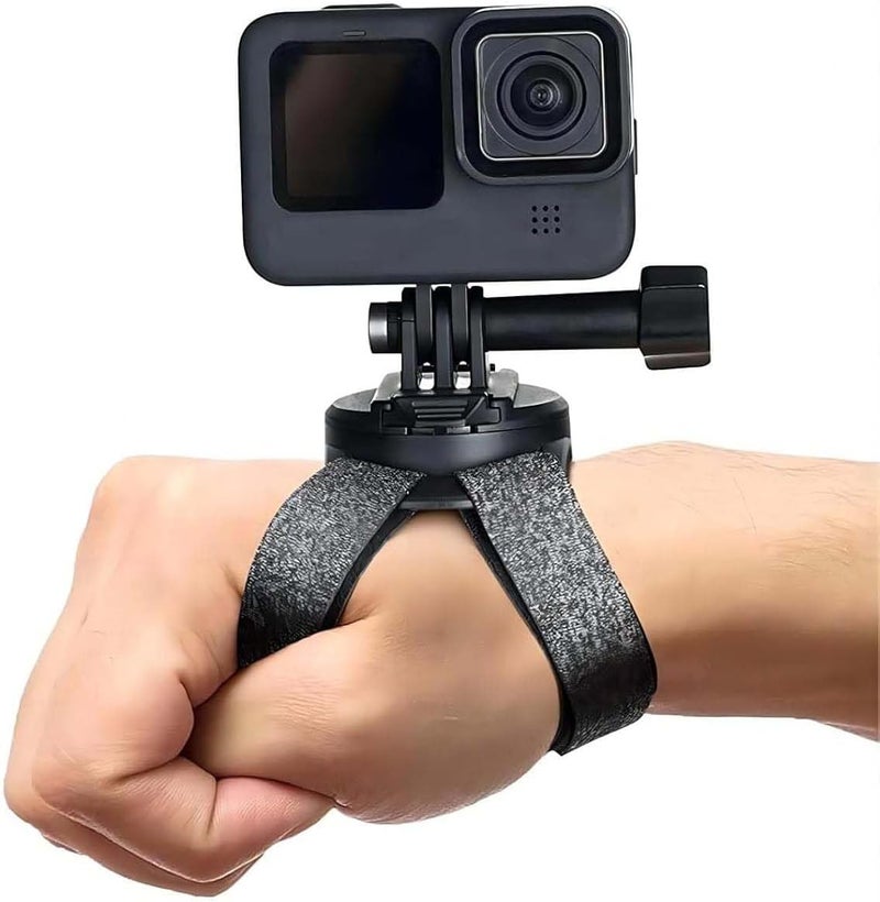 حزام تثبيت الذراع حزام المعصم تثبيت اليد دوران 360 درجة لـ GoPro Hero 13 12 11 10 9 8 7 6 5 insta360 X3 X4 X5 ONE X2 لـ DJI Osmo Action 5 Pro 4 3 كاميرا الحركة - Image 1
