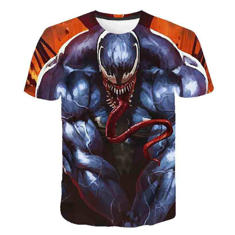 Cross-border Source manufacturers AliExpress Amazon 3DT shirt film and television printing short sleeve wholesale mens jacket T-Shirt wholesale DX-1272 