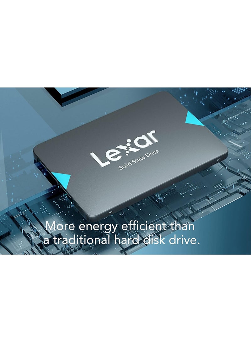 Lexar NQ100 1TB 2.5" SATA III SSD – Up to 550MB/s Read Speed, Internal Solid State Drive for Laptop & Desktop - Image 2