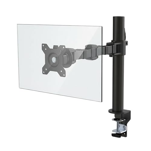RISSACHI Monitor Stand for Desk, Height Adjustable Monitor Arm Mount with Full Motion Swivel Tilt, Ergonomic TV Stand for 17–30 Inch Screens, Supports Up to 10 kg - Image 1
