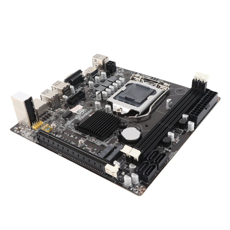 فوكس كون اللوحة الأم LGA1155 مع فتحتين DDR3 - واجهة VGA وواجهة وسائط متعددة عالية الدقة - طاقة متعددة الأطوار للحاسوب المكتبي - Image 3