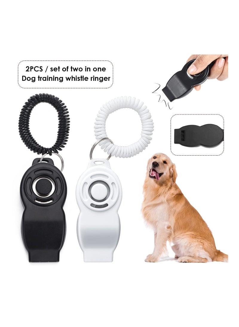 Dog Training Whistle with Wrist Strap & Clicker - Lightweight, Distinct Sound for Dogs, Cats, Birds, Horses - Ideal for Behavioral & Reward Training (2-Pack)  - Image 4