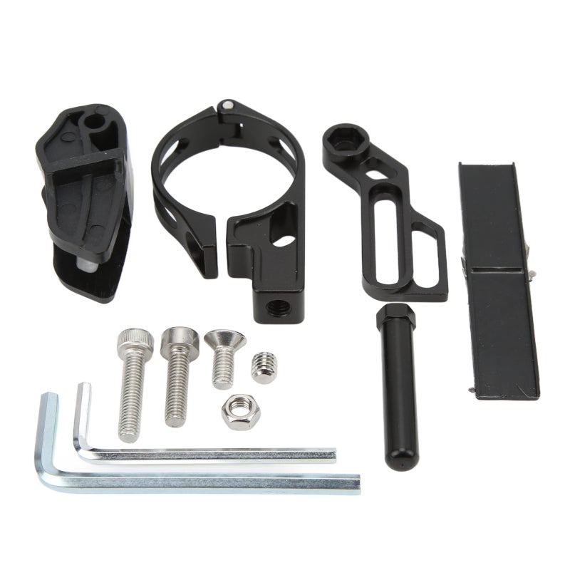 Lebycle Universial Mountain Bike Chain Guide Protector Aluminium Alloy Bike Chain DeflectorsBlack - Image 3