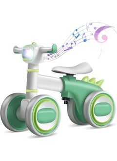 TRASSLE Baby Balance Bike for 1 Years Old Boys Girls, No Pedal Toddler Balance Bike, Adjustable Seat & Headlights Music, 10-36 Months Kids Toy  - Image 1