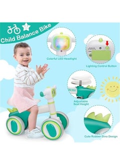 TRASSLE Baby Balance Bike for 1 Years Old Boys Girls, No Pedal Toddler Balance Bike, Adjustable Seat & Headlights Music, 10-36 Months Kids Toy  - Image 4
