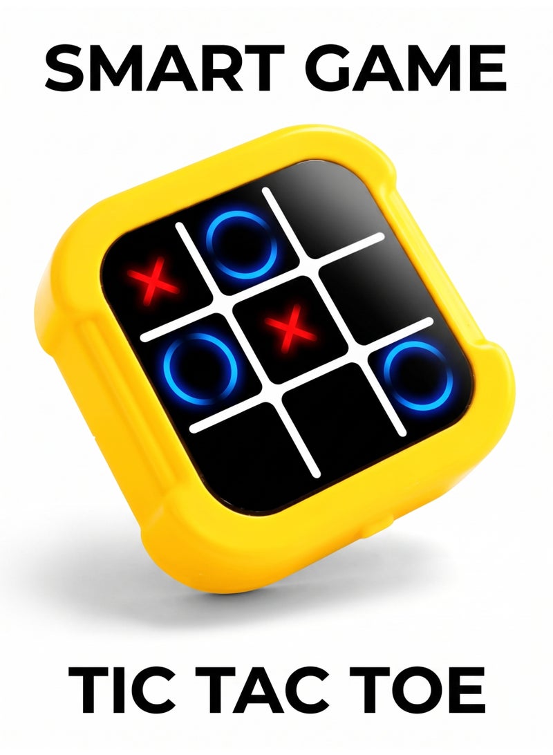 حياة الكثبان وحدة ألعاب إلكترونية ذكية للعبة "إكس-أو" (Tic-Tac-Toe) – لعبة ألغاز منطقية تفاعلية للأطفال، وجهاز تعليمي محمول للعب على الطاولة. - Image 1