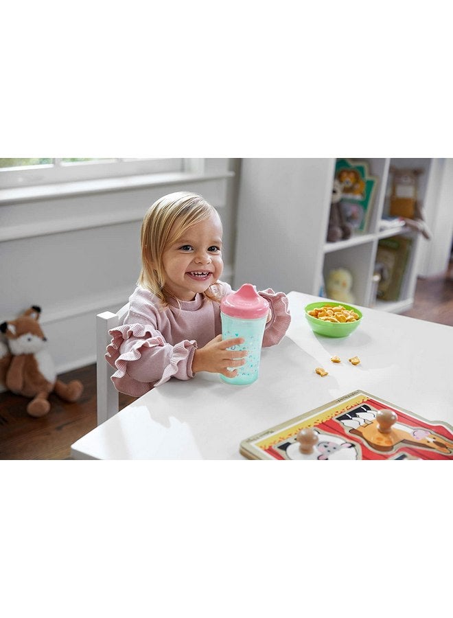 NUK Hide 'n Seek Hard Spout Cup, 10 Ounce, Whales & Tigers, Pink - Image 5