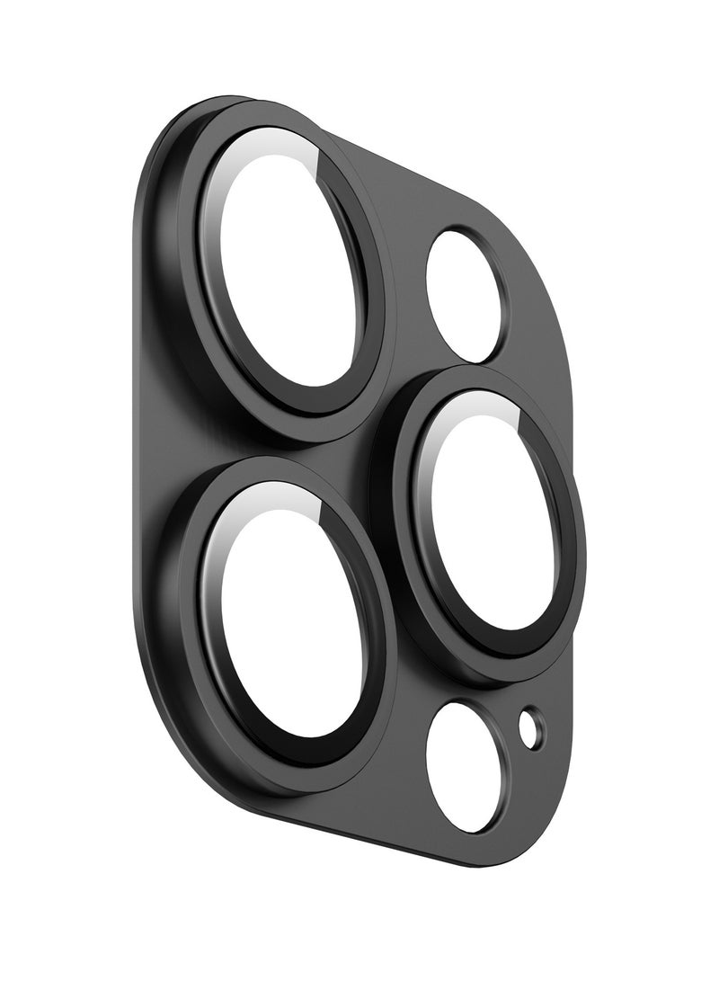 GREEN LION iPhone 16 Pro/Pro Max Camera Lens Protector / Nano Absorption / Anti Scratch / Anti Fingerprint / High Transparency - Black Titanium - Image 1