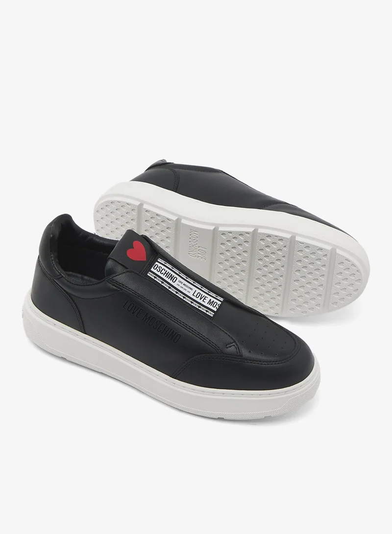 Love Moschino  Logo Low Top Sneakers for Women | Best Price UAE